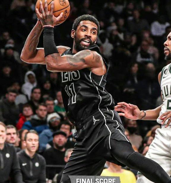 雄鹿力克篮网，稳坐东部第一