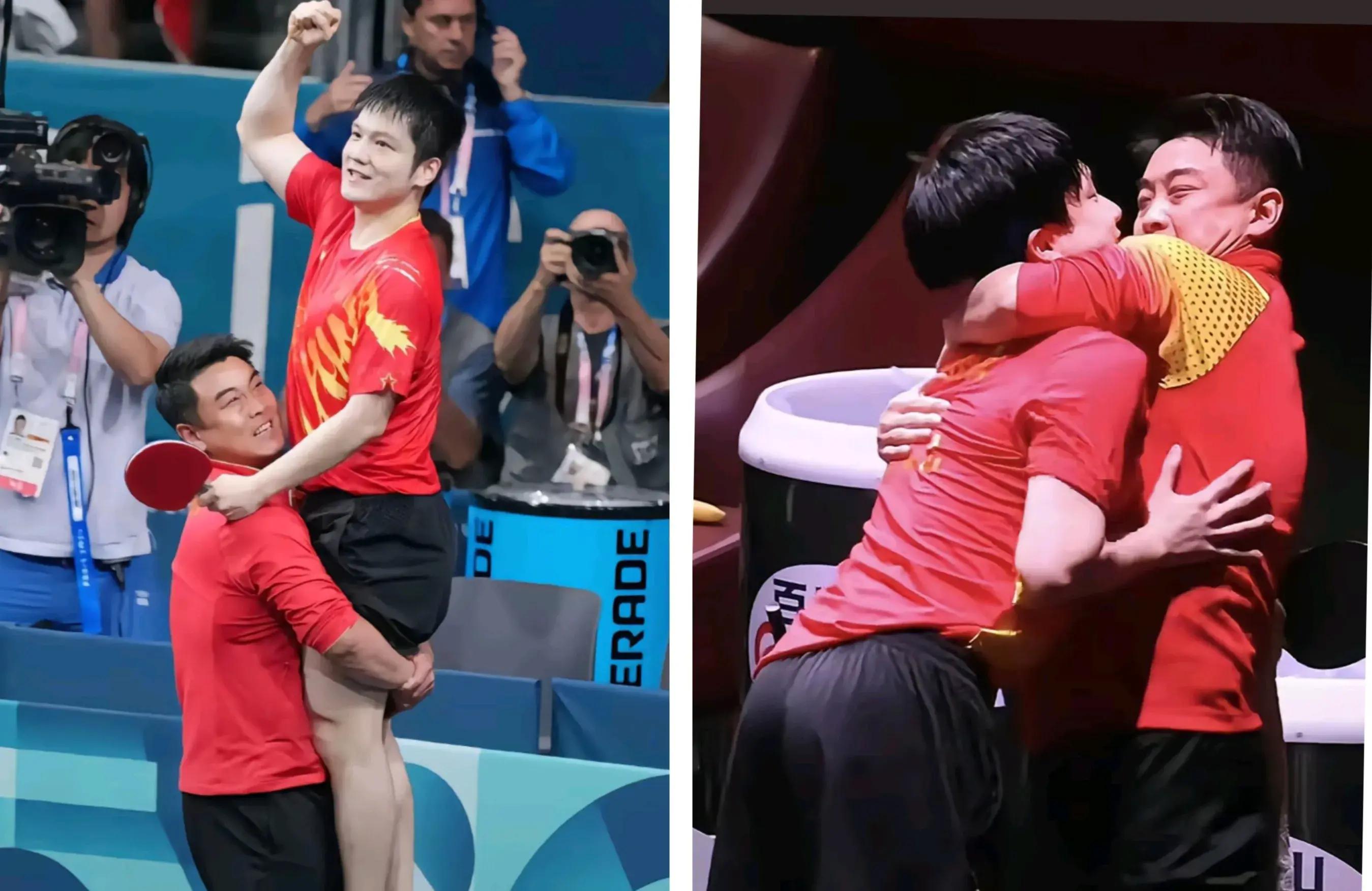 包含德国乒乓球队险胜瑞典乒乓球队，王皓制霸全场的词条