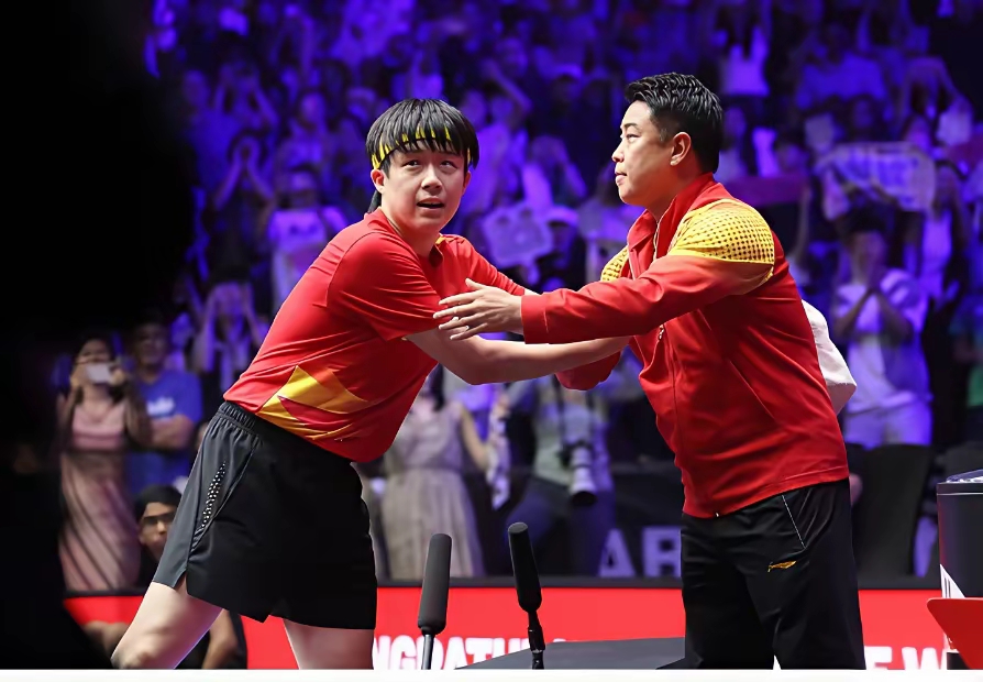 包含德国乒乓球队险胜瑞典乒乓球队，王皓制霸全场的词条